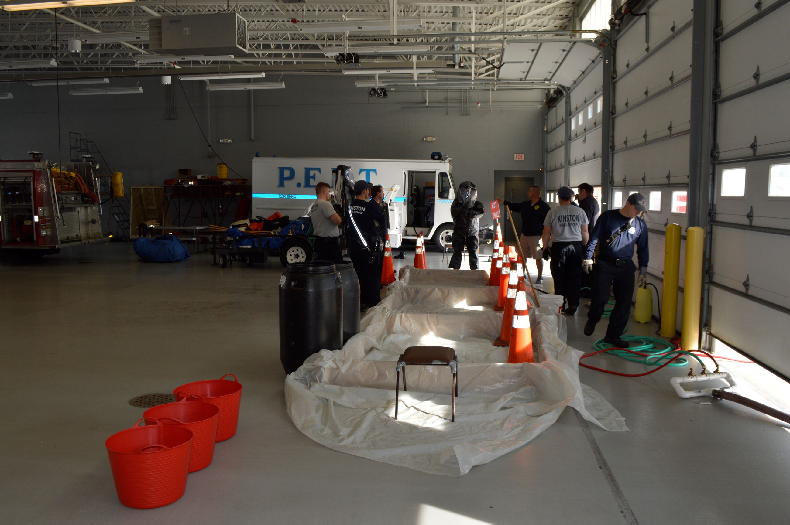 North Carolina State Certification Classes held at the Kinston Department of Fire and Rescue