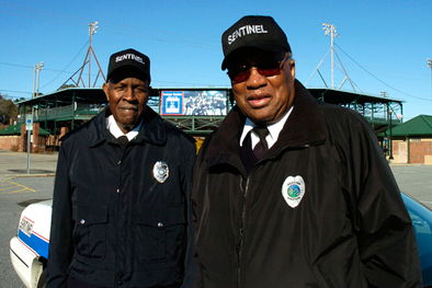 Sentinels Croom and Dunn in uniform