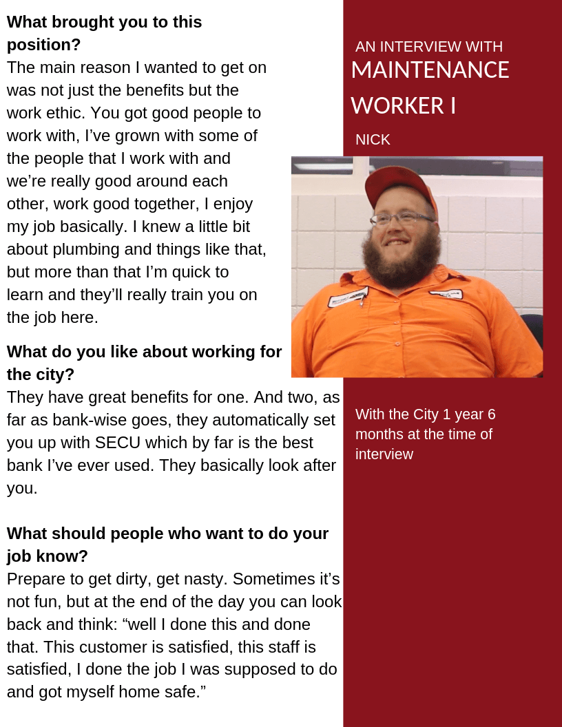 WO Maintenance Worker I