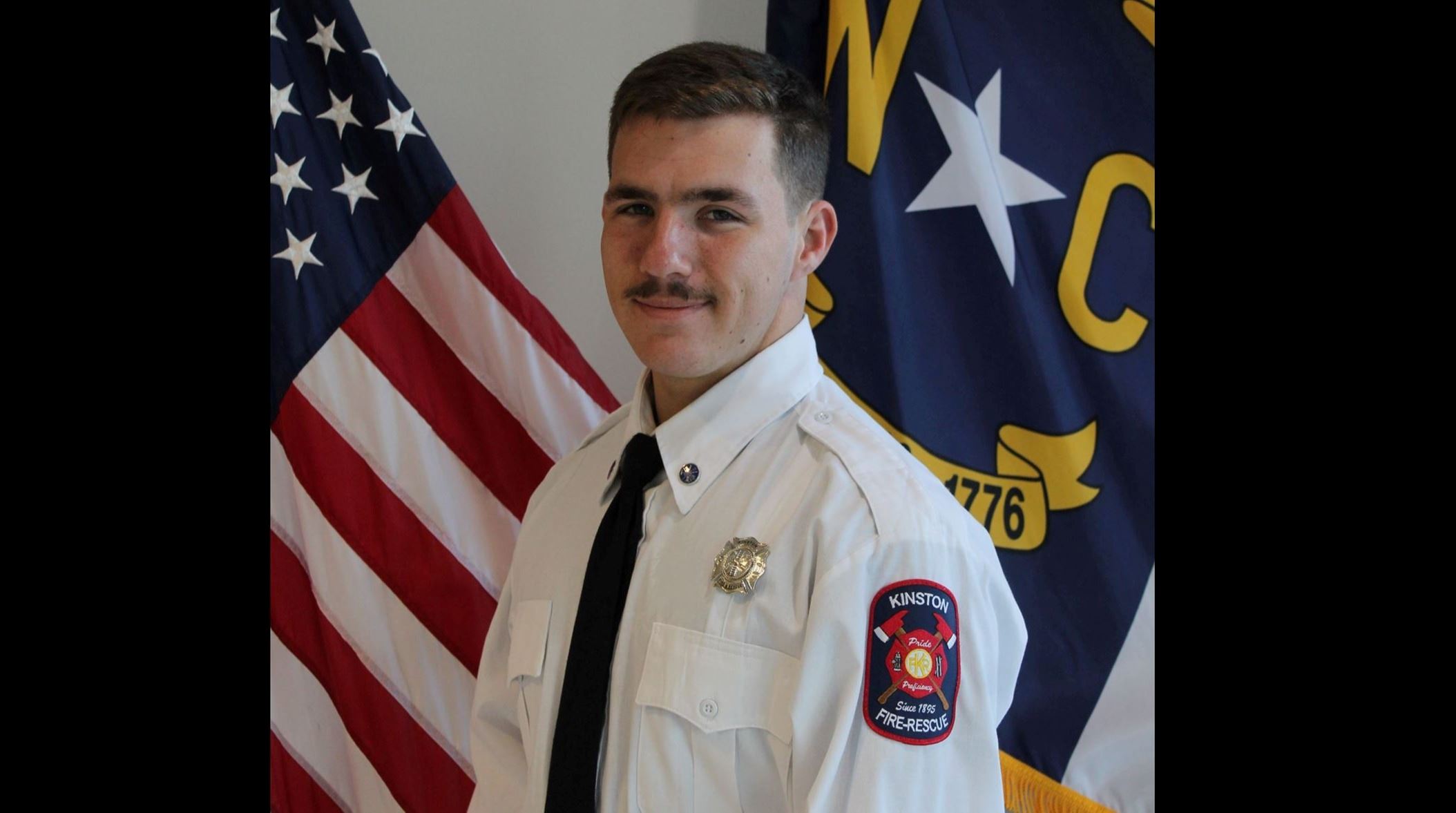 Firefighter Logan Thompson