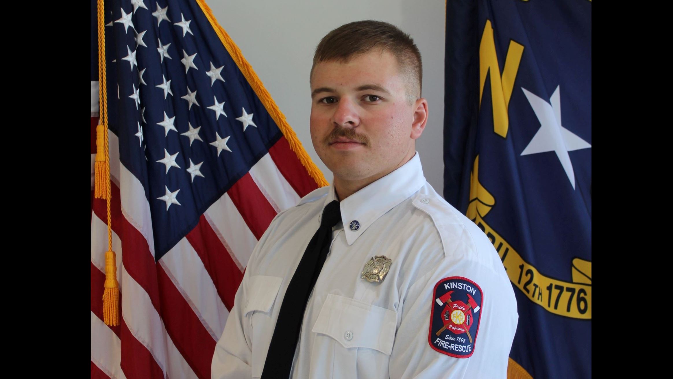 Firefighter Matthew Maready