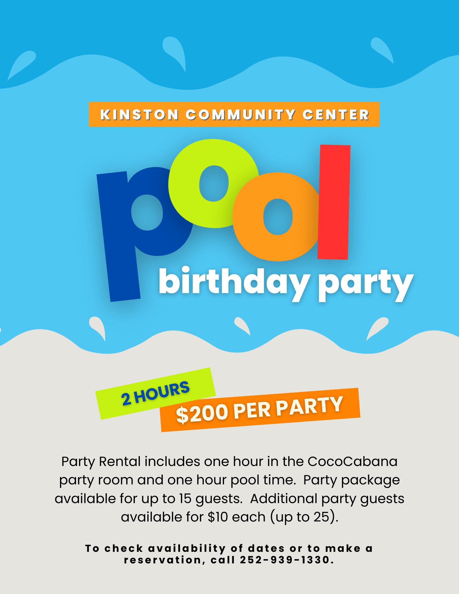 KCC Pool Party