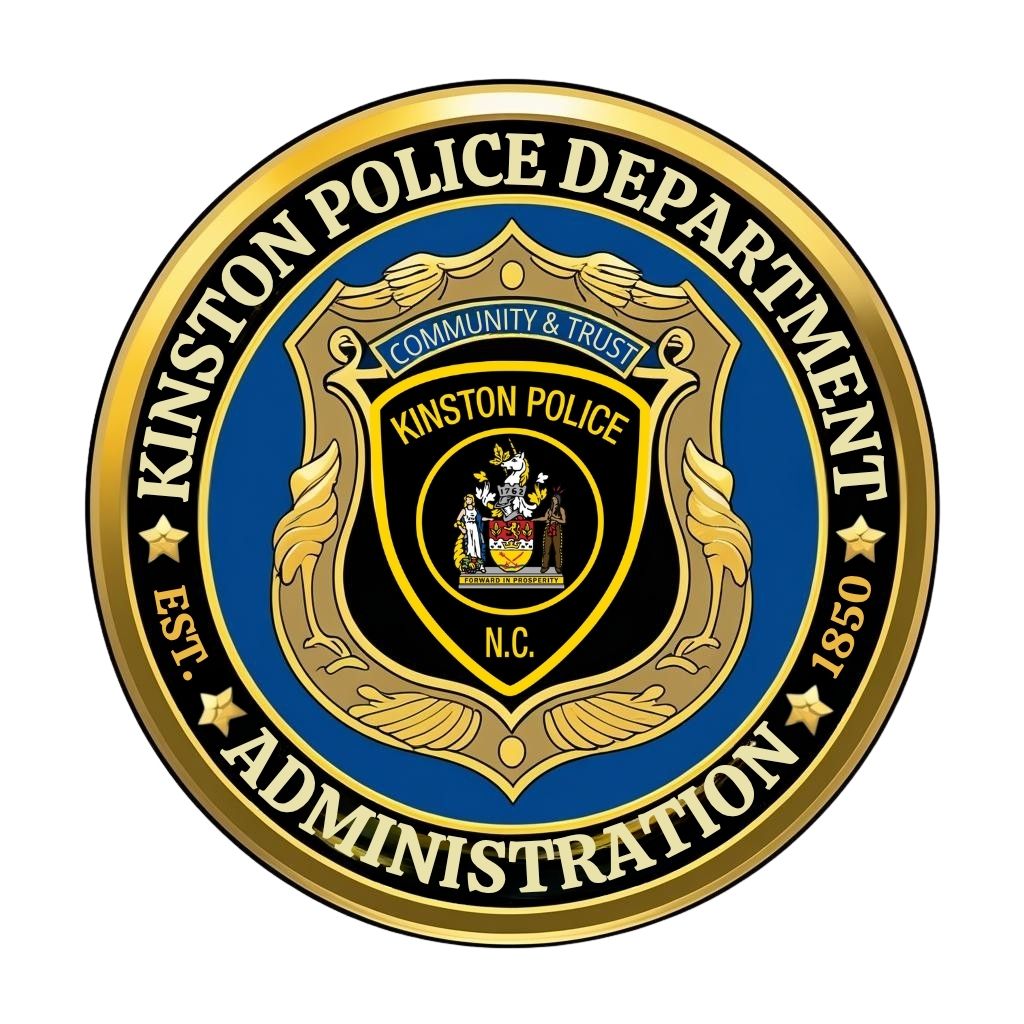 Kinston Police Department Challenge Coin - Emblem Style (1)