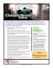 Dryer Safety Opens in new window