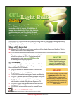 CFL Lightbulb Fire Safety Opens in new window
