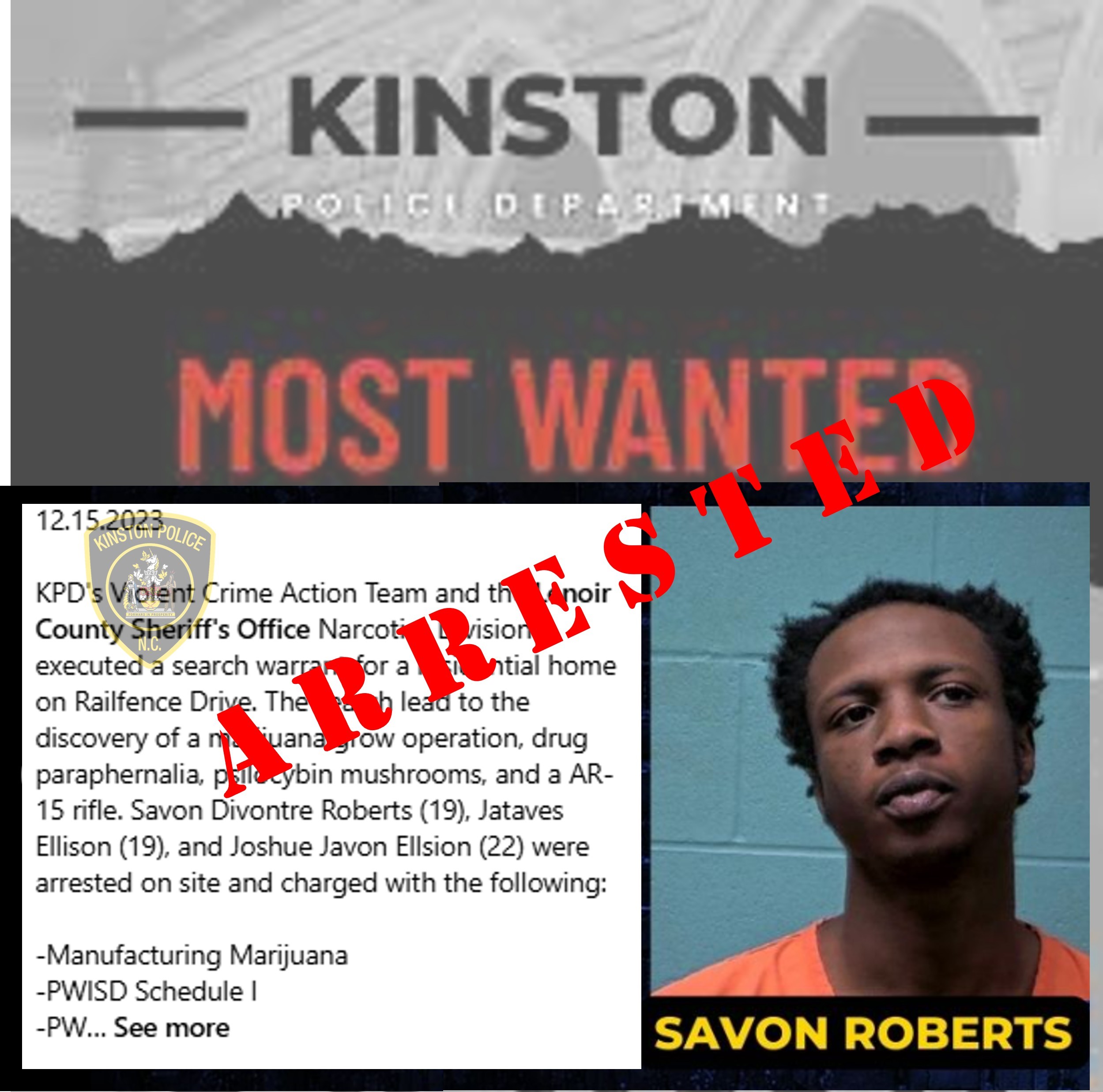 ARR - Savon Divontre Roberts